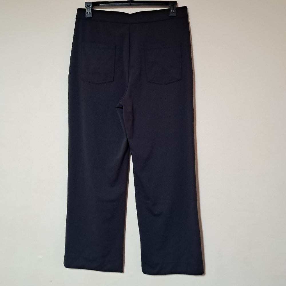 Halara High Waisted Button Multiple Pockets Straight Leg Pants Halo Tek Air XL - Picture 4 of 8